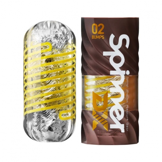 Мастурбатор Tenga Spinner DX 02 Bumps - Tenga - в Благовещенске купить с доставкой