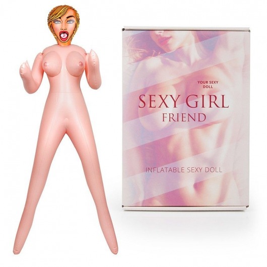 Надувная секс-кукла Камилла - Bior toys - в Благовещенске купить с доставкой