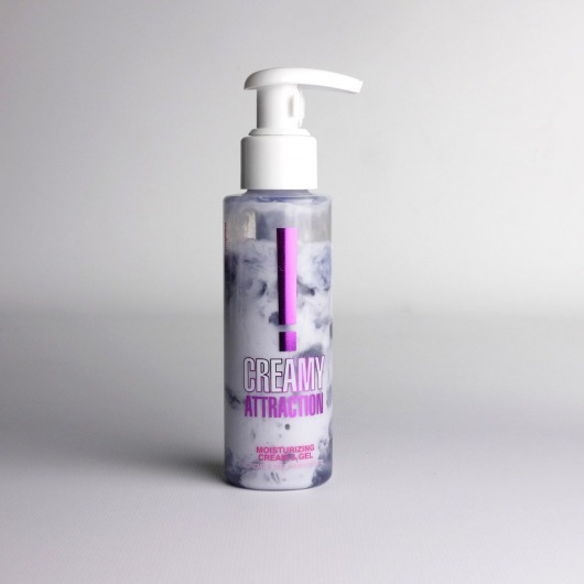 Увлажняющий крем-гель для тела с ароматом ежевики Creamy Attraction Blackberry - 100 мл. - INTT - купить с доставкой в Благовещенске