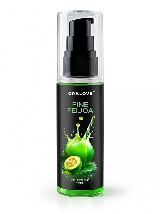 Съедобная смазка на водной основе с ароматом фейхоа - 60 гр. - Биоритм - купить с доставкой в Благовещенске