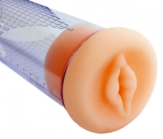 Телесный уплотнитель для вакуумной помпы в виде вагины - Boys of Toys - в Благовещенске купить с доставкой