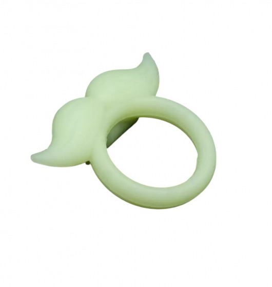 Люминесцентное эрекционное виброкольцо Hipster - Clara Morgane - в Благовещенске купить с доставкой