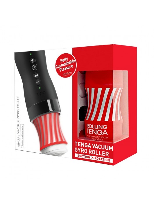 Набор Tenga Vacuum Gyro Roller 3s: мастурбатор и устройство для вращения и создания вакуума - Tenga - в Благовещенске купить с доставкой