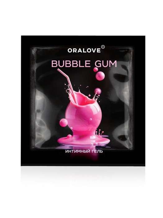 Саше съедобной оральной смазки OraLove с ароматом бабл-гам - 3 гр. - Биоритм - купить с доставкой в Благовещенске