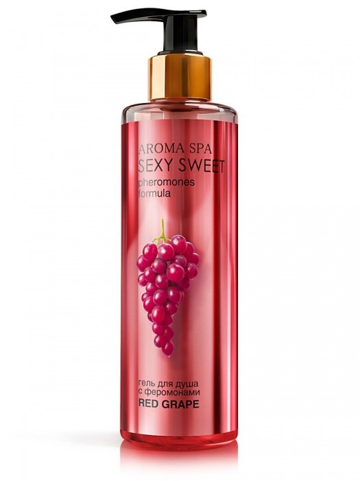 Гель для душа с феромонами и ароматом винограда Red Grape - 200 мл. -  - Магазин феромонов в Благовещенске