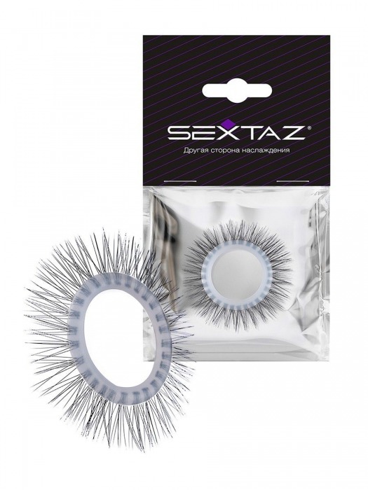 Круглое эрекционное кольцо с «ресничками» - Sextaz - в Благовещенске купить с доставкой