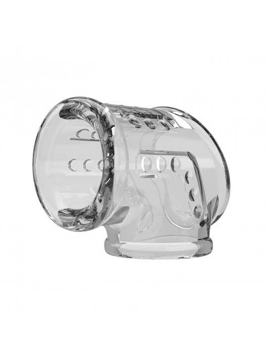 Прозрачная насадка на пенис и мошонку - Baile - в Благовещенске купить с доставкой