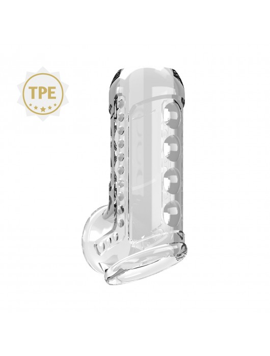 Прозрачная насадка на пенис Farrel - Baile - в Благовещенске купить с доставкой