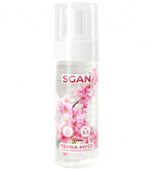 Пенка-мусс для интимной гигиены SGAN с пребиотиками - 150 мл. - SGAN - купить с доставкой в Благовещенске