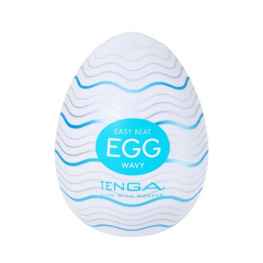 Мастурбатор-яйцо Tenga Egg Wavy - Tenga - в Благовещенске купить с доставкой