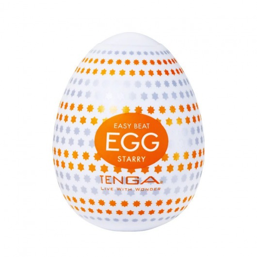 Мастурбатор-яйцо Tenga Egg Starry - Tenga - в Благовещенске купить с доставкой