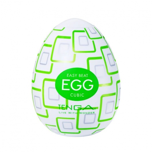 Мастурбатор-яйцо Tenga Egg Cubic - Tenga - в Благовещенске купить с доставкой