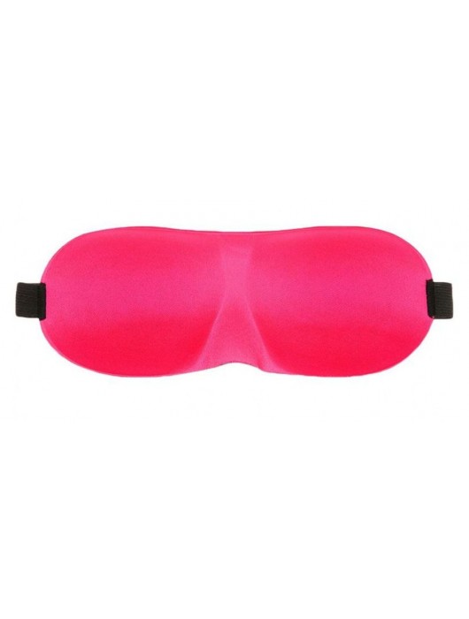 Розовая глухая маска на резинке - Sitabella - купить с доставкой в Благовещенске