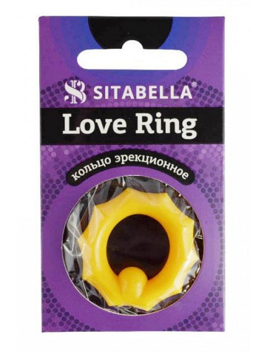 Цветное эрекционное кольцо Love Ring - Sitabella - в Благовещенске купить с доставкой