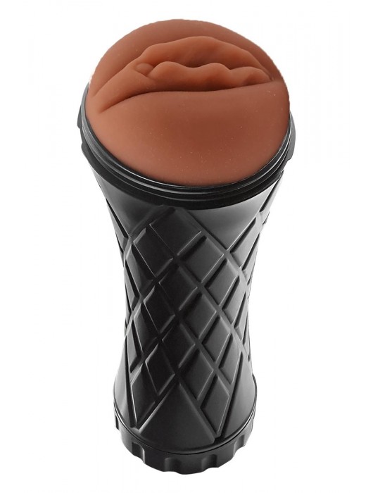 Коричневый мастурбатор-вагина Marly - Dream Toys - в Благовещенске купить с доставкой