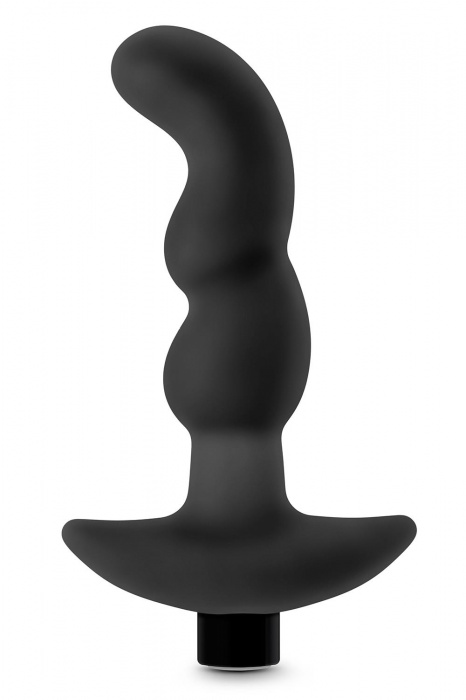 Черный вибромассажер простаты Prostate Massager 03 - 15,2 см. - Blush Novelties - в Благовещенске купить с доставкой