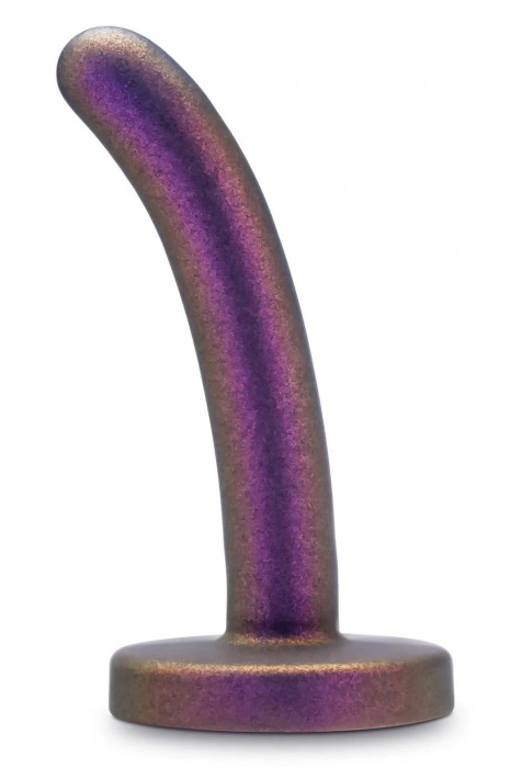 Фиолетовая насадка с гладкой поверхностью Surrender 4.75 Inch Beginner Pegging Dildo - 12 см. - Blush Novelties - купить с доставкой в Благовещенске