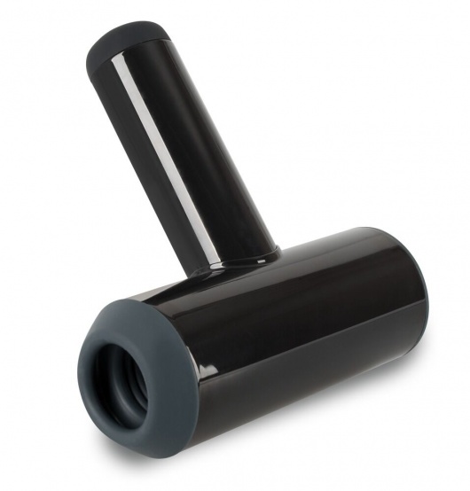 Черный мастурбатор с удобной ручкой Masturbator with 2 Functions - Orion - в Благовещенске купить с доставкой