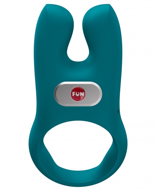 Зеленое эрекционное виброкольцо Nos - Fun Factory - в Благовещенске купить с доставкой