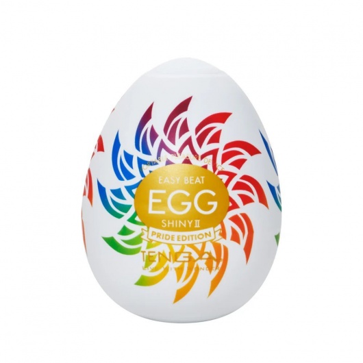 Мастурбатор-яйцо Tenga Egg Shiny II Pride Edition - Tenga - в Благовещенске купить с доставкой