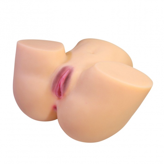 Телесный мастурбатор Liora с 2 любовными тоннелями - Baile - в Благовещенске купить с доставкой