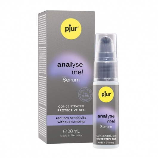 Расслабляющая анальная сыворотка pjur Analyse Me Serum - 20 мл. - Pjur - купить с доставкой в Благовещенске