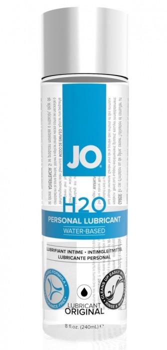 Нейтральный лубрикант на водной основе JO Personal Lubricant H2O - 240 мл. - System JO - купить с доставкой в Благовещенске