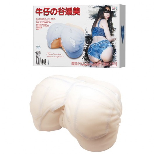 Мастурбатор-попка с двойной вибрацией и двумя входами - Baile - в Благовещенске купить с доставкой