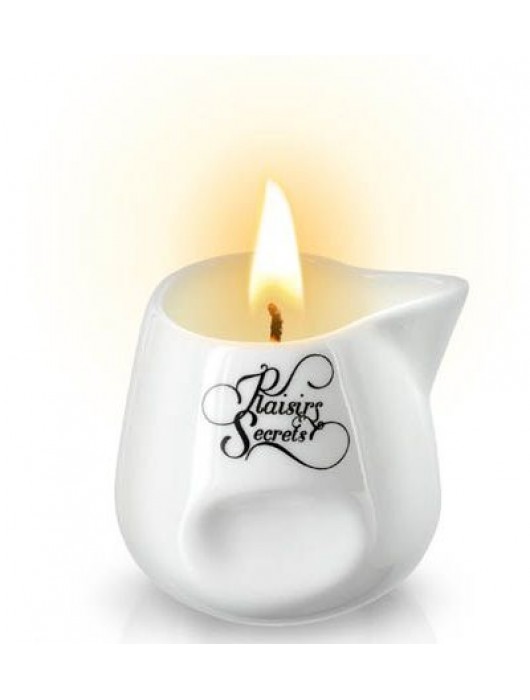 Массажная свеча с ароматом красного дерева Jardin Secret D orient Bois Roug - 80 мл. - Plaisir Secret - купить с доставкой в Благовещенске