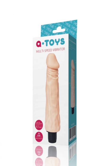 Мультискоростной вибратор A-toys - 23 см. - A-toys