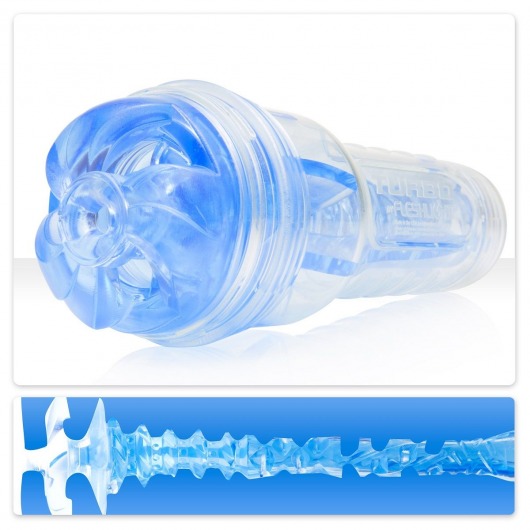 Мастурбатор Fleshlight Turbo - Trust Blue Ice - Fleshlight - в Благовещенске купить с доставкой