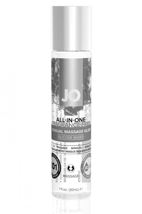 Массажный гель ALL-IN-ONE Massage Oil Sensual нейтральный - 30 мл. - System JO - купить с доставкой в Благовещенске