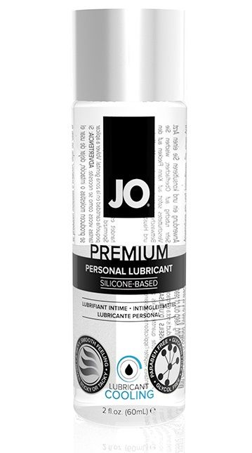 Охлаждающий лубрикант на силиконовой основе JO Personal Premium Lubricant Cooling - 60 мл. - System JO - купить с доставкой в Благовещенске