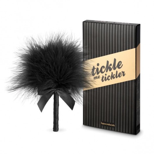 Пуховка для эротических игр Tickle Me Tickler - Bijoux Indiscrets - купить с доставкой в Благовещенске