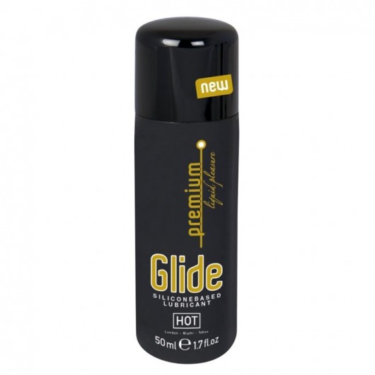 Интимный гель на силиконовой основе Premium Glide - 50 мл. - HOT - купить с доставкой в Благовещенске