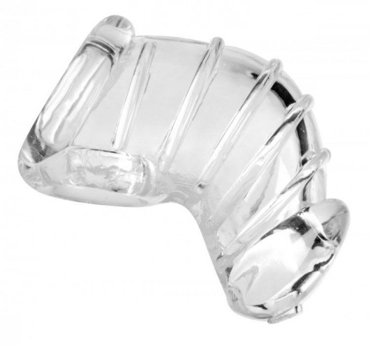 Насадка для ограничения эрекции Detained Soft Body Chastity Cage - XR Brands - купить с доставкой в Благовещенске