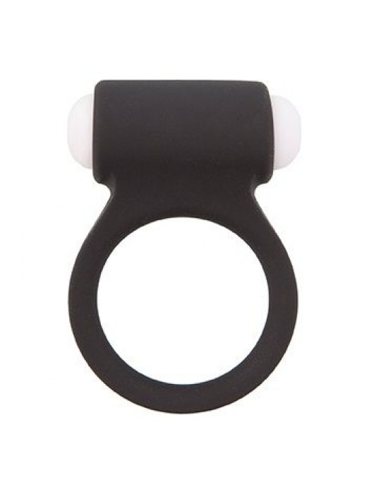 Чёрное эрекционное виброкольцо LIT-UP SILICONE STIMU RING 3 BLACK - Dream Toys - в Благовещенске купить с доставкой