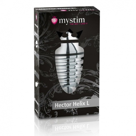 Анальный плаг для электростимуляции Hector Helix Buttplug L - 11,5 см. - MyStim - купить с доставкой в Благовещенске