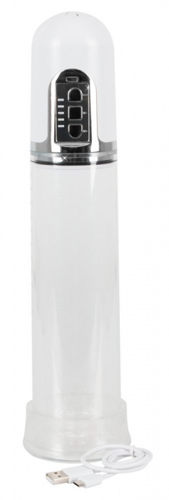 Белая автоматическая вакуумная помпа Mister Boner - Orion - в Благовещенске купить с доставкой