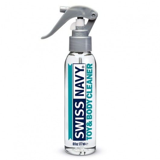 Очищающий спрей для игрушек и тела Swiss Navy Toy   Body Cleaner - 177 мл. - Swiss navy - купить с доставкой в Благовещенске