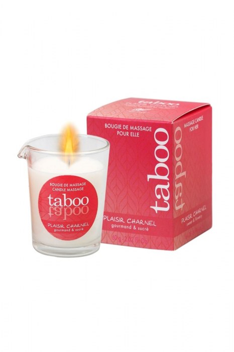Массажное аромамасло с афродизиаками для женщин RUF Taboo Plaisir charnel - 60 гр. - RUF - купить с доставкой в Благовещенске