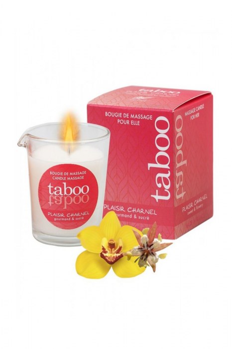 Массажное аромамасло с афродизиаками для женщин RUF Taboo Plaisir charnel - 60 гр. - RUF - купить с доставкой в Благовещенске