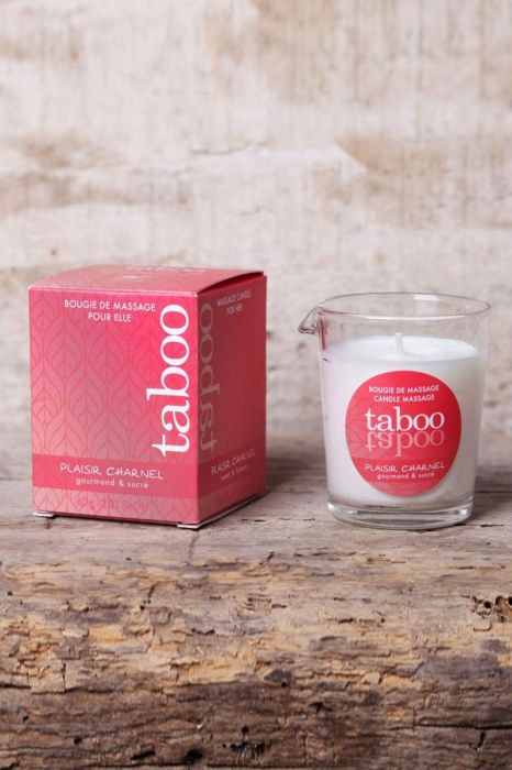 Массажное аромамасло с афродизиаками для женщин RUF Taboo Plaisir charnel - 60 гр. - RUF - купить с доставкой в Благовещенске