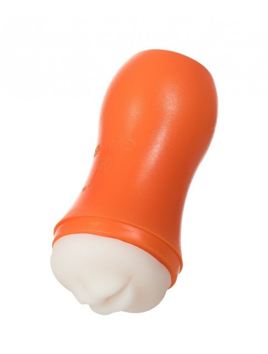 Мастурбатор-ротик A-Toys в оранжевой колбе - A-toys - в Благовещенске купить с доставкой
