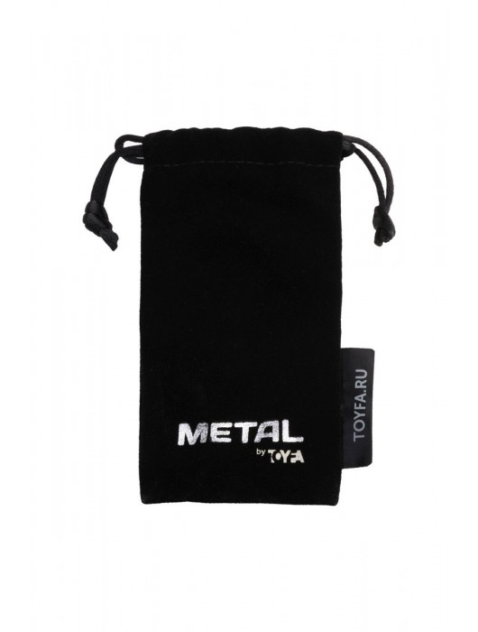 Серебристый двухсторонний карабин TOYFA Metal - ToyFa - купить с доставкой в Благовещенске