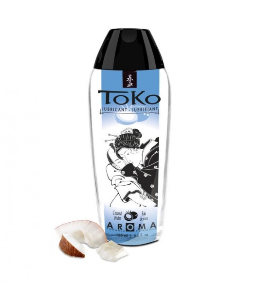 Интимный гель TOKO Cononut Water с ароматом кокоса - 165 мл. - Shunga - купить с доставкой в Благовещенске