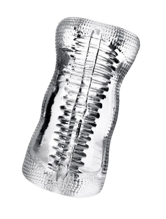 Прозрачный мастурбатор Lingam Asha - ToyFa - в Благовещенске купить с доставкой