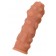 Телесная реалистичная насадка KOKOS Extreme Sleeve 11 с дополнительной стимуляцией - 12,7 см. - KOKOS - в Благовещенске купить с доставкой