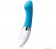 Голубой вибромассажёр Gigi 2 Turquoise Blue - Lelo купить в Благовещенске с доставкой в Orgasmix.ru Голубой вибромассажёр Gigi 2 Turquoise Blue - Lelo