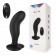 Черный анальный вибратор с пультом ДУ - I-MOON в Благовещенске Черный анальный вибратор с пультом ДУ - I-MOON